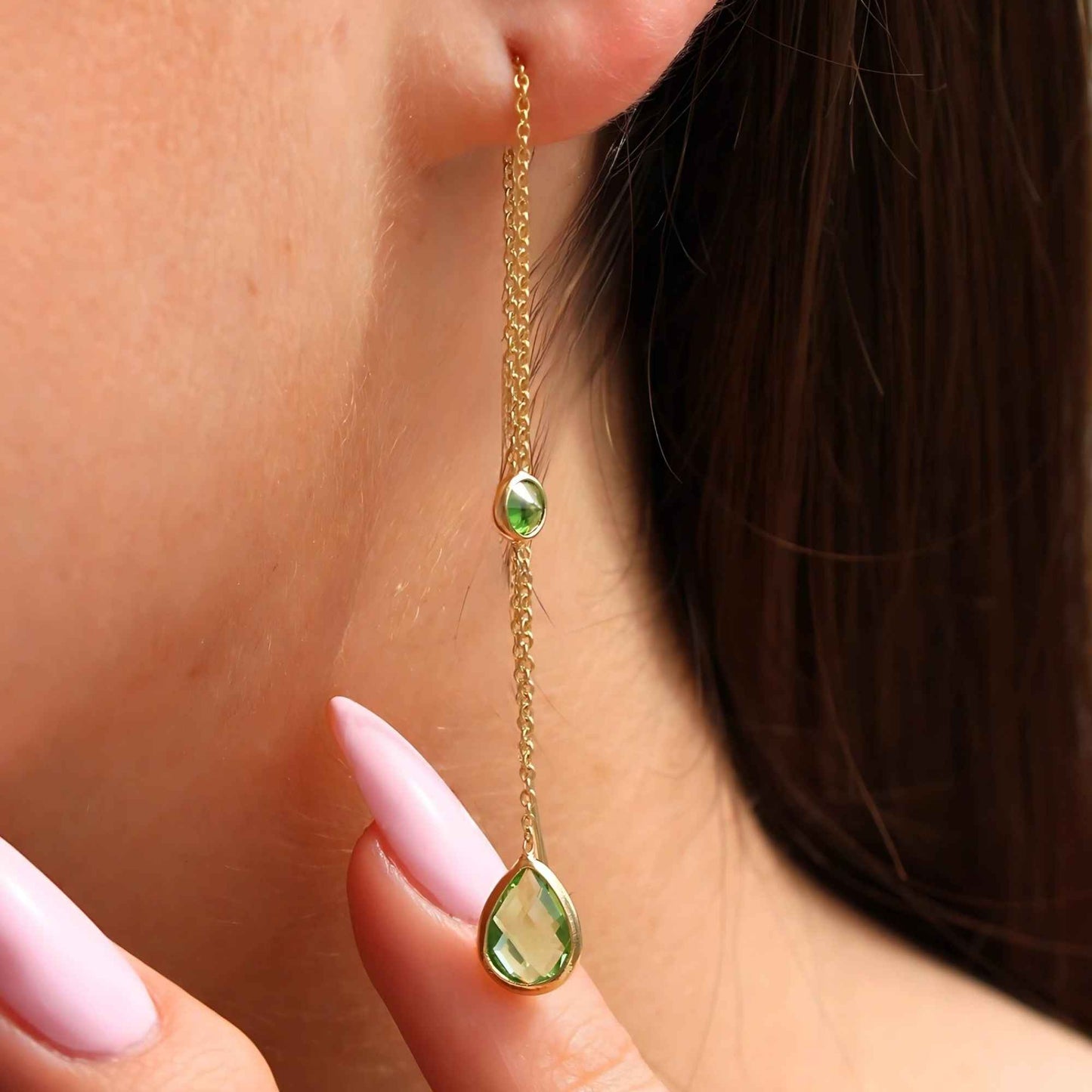 עגילי טיפה בשלל צבעים