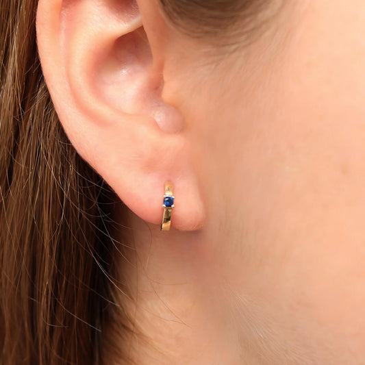 חישוק קטנטן / סוליטר כחול