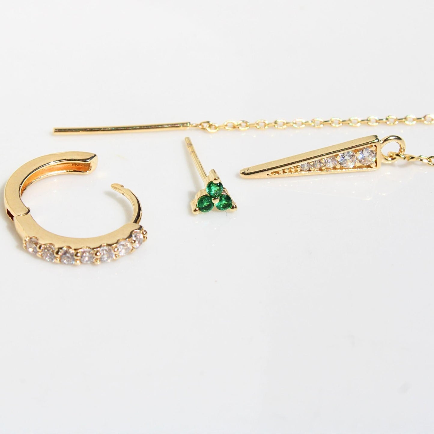 עגיל בודד או סט למספר חורים