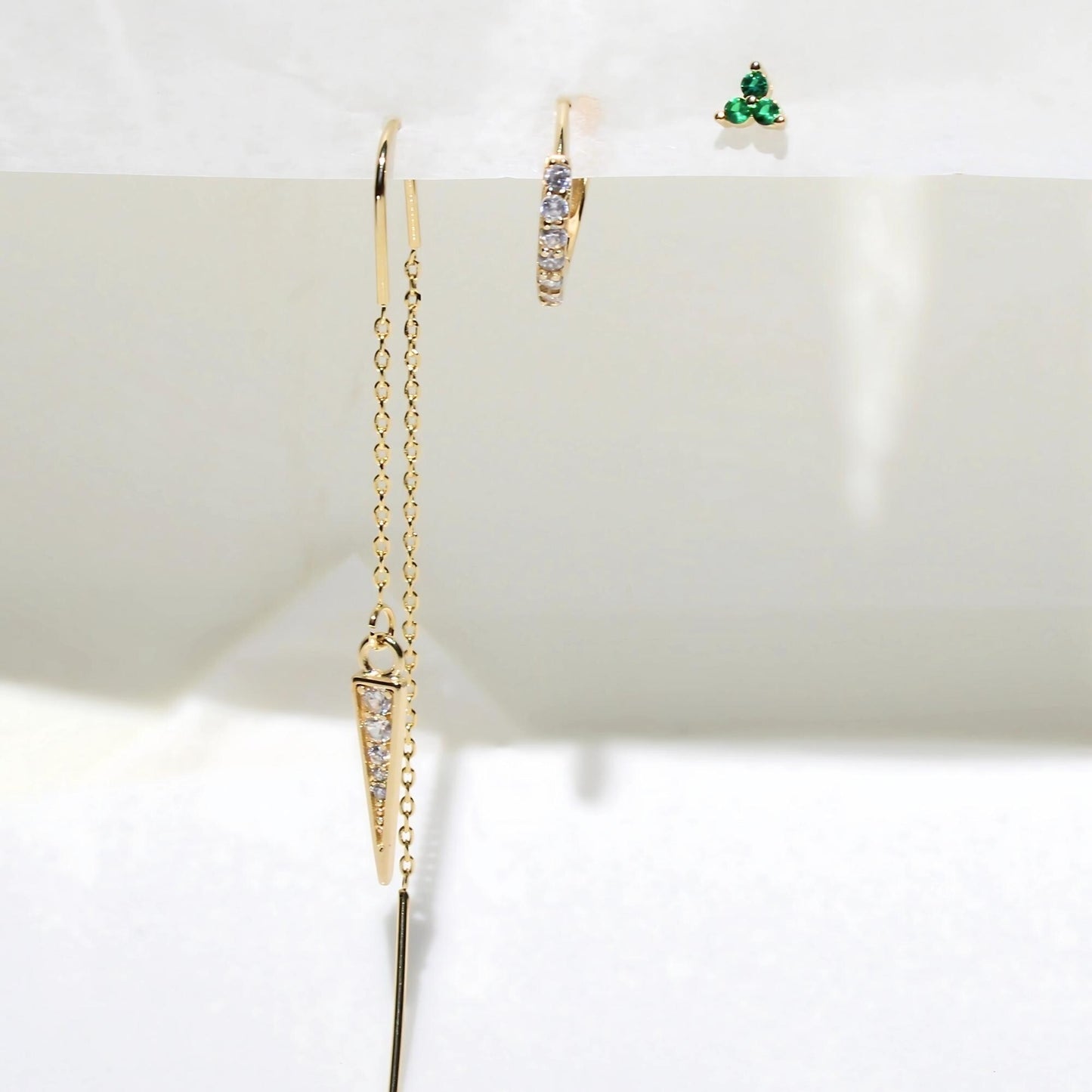 עגיל בודד או סט למספר חורים