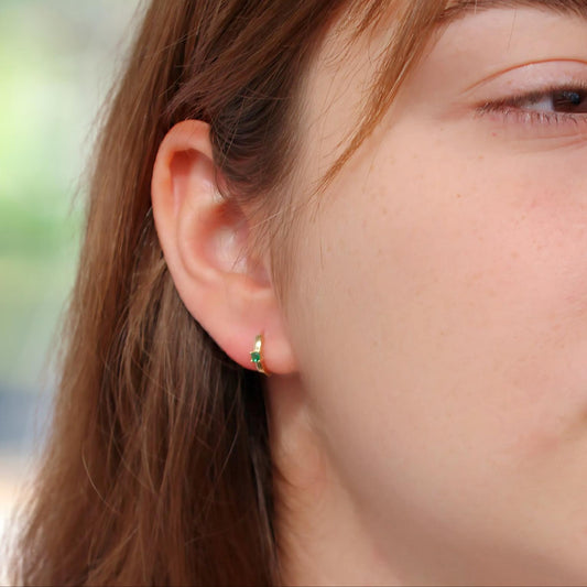 עגילי חישוק קטנים 6 מ"מ