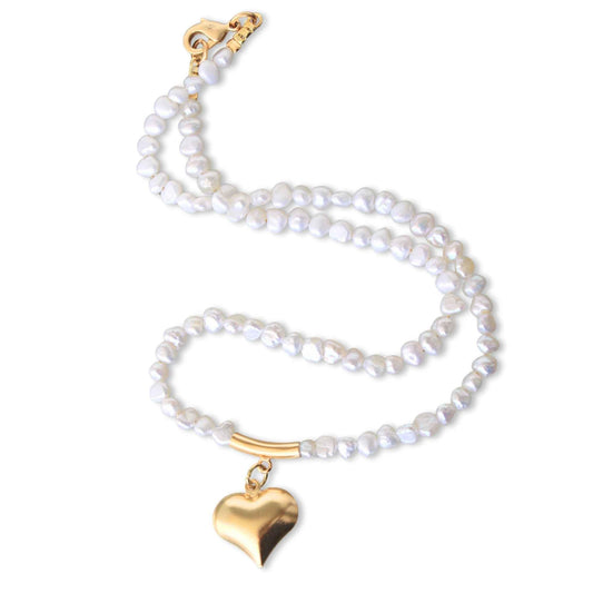 שרשרת פנינים לב