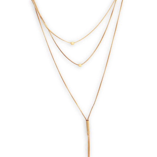 שרשרת ענבל  3 שכבות